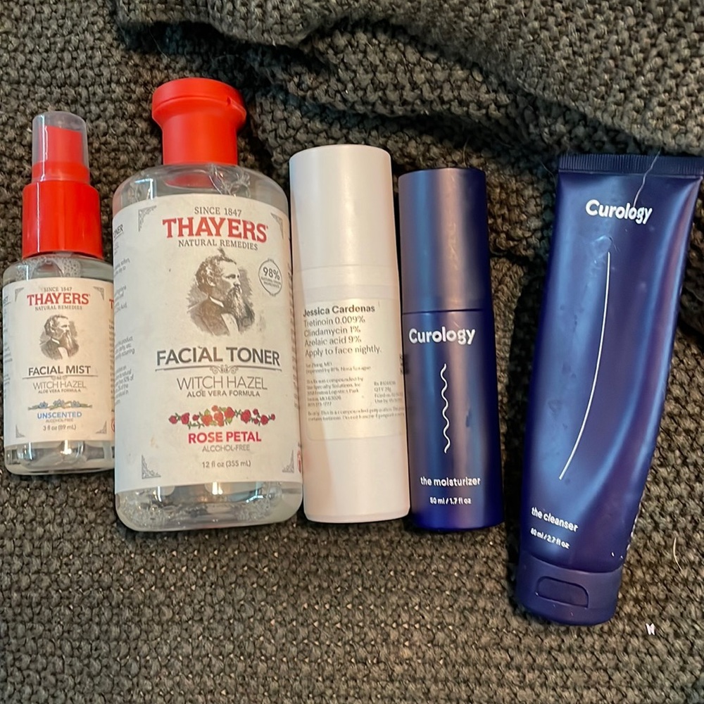 Curology and thayers set